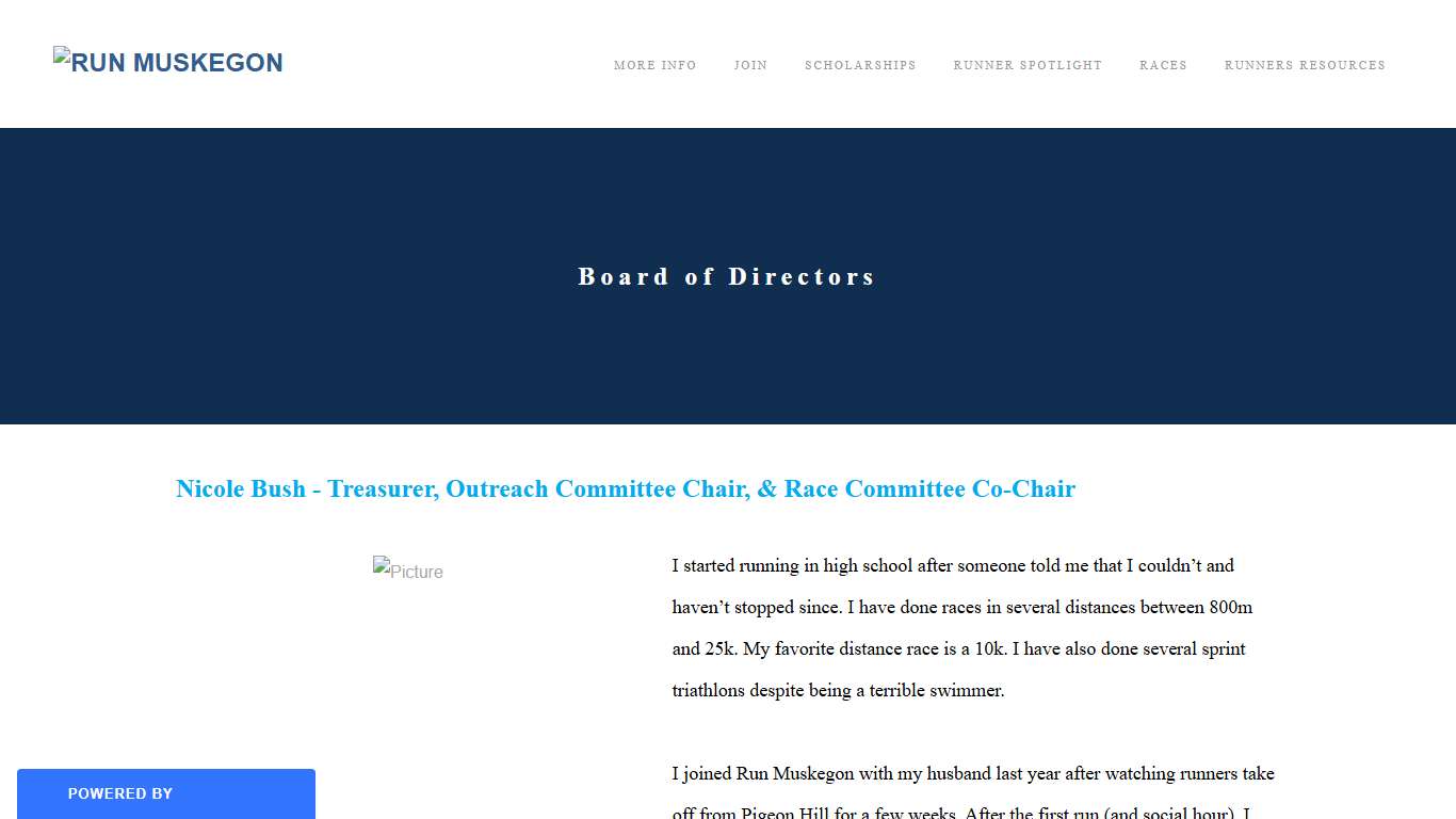 Board of Directors - Run Muskegon